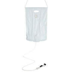 Gumové umyvadlo na vlasy s přenosnou sprchou