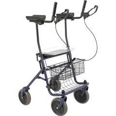 Pojízdné chodítko s prodlouženými loketními opěrkami