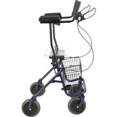 Pojízdné chodítko s prodlouženými loketními opěrkami