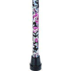 Skládací hůl květovaná