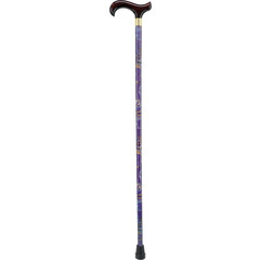 Dřevěná vycházková hůl - ozdobná (91 cm)