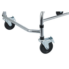 Pojízdné chodítko s opěrnou plochou a sedadlem