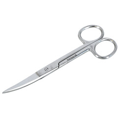 Nůžky zahnuté hrotnaté, 14cm