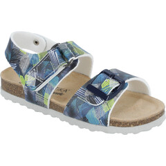 Dětská ortopedická obuv – typ 97 modro-zelená