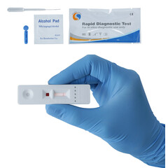 VÝPRODEJ Rychlotest na protilátky po očkování a překonání COVID-19, 1 ks