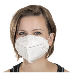 Respirátor KN95 bez výdychového ventilu  (filtrace FFP2)