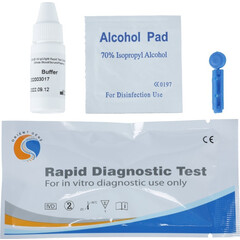 Certifikované rychlotesty na COVID-19 s 97,5 % úspešností výsledku, 5 ks balení