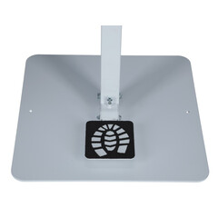 Stojan bílý na dezinfekci rukou s dezinfekčním gelem Me Too, 500 ml