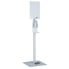 Stojan bílý na dezinfekci rukou s dezinfekčním gelem Me Too, 500 ml