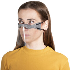 Ochranný pološtít s gumičkou, 1 ks