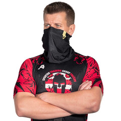 Ochranný šátek pro sportovce RESPILON R-shield, černý