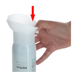 Kyslíková láhev s náustkem ClearO2 Oxygen, 15 l
