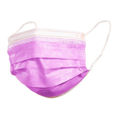 Dětská rouška na tvář s gumičkou barevná, 10 ks