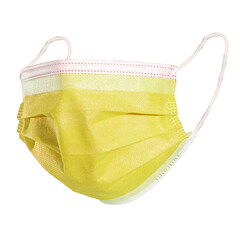 Rouška na tvář s gumičkou – chirurgická barevná, 10 ks