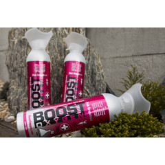 Kyslíková láhev s náustkem Boost Oxygen Pink Grapefruit, 9 l