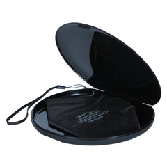 Hygienický obal na respirátory a roušky, černý