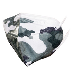 Respirátor FFP2 bez výdechového ventilu, maskáčový