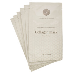 Kolagenová bílkovinná maska Collagen For Beauty, 5 ml + 5 ml zdarma