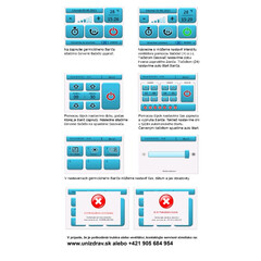 Germicidní zářič UNIZDRAV s displejem uzavřený statický