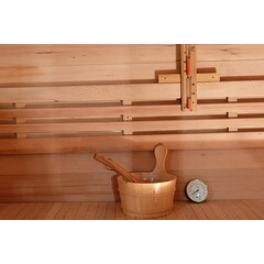 Finská sauna pro 2 - 3 lidi se saunovými kamny