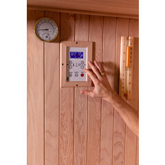 Finská sauna pro 2 - 3 lidi se saunovými kamny