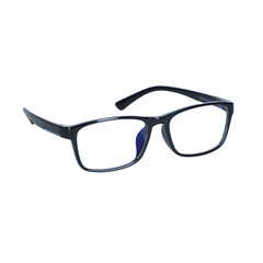 Brýle proti modrému světlu UNIZDRAV černé - unisex + pouzdro, sáček a testovací sada