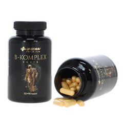 B-komplex Forte UNIZDRAV, 50 + 10 kapsúl zdarma