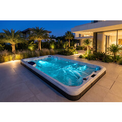 SwimSpa LUX SUNRANS SR853 s protiproudem a technologií Balboa