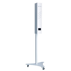 Germicidní zářič UNIZDRAV s displejem uzavřený mobilní – bílé provedení