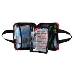 Cestovní lékárnička s 220 ks zdravotnického materiálu a pomůcek