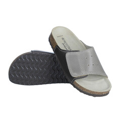 Zdravotní ortopedická obuv – typ 56 šedo-hnědá