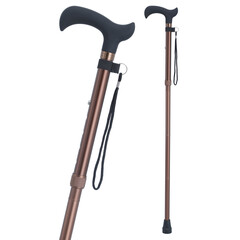 Skládací hůl Derby hnědá