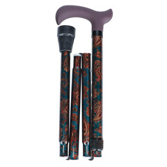 Skládací hůl Derby zelená