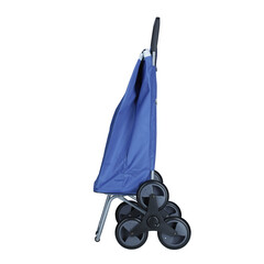 Nákupní taška na kolečkách, modrá