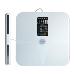 Profesionální SMART váha s funkcí analýzy těla + mobilní aplikace, Bluetooth a LED displej