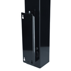 Germicidní zářič UNIZDRAV s displejem uzavřený nástěnný – černé provedení