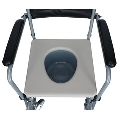 Toaletní křeslo pojízdné