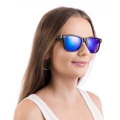 Polarizační brýle UNIZDRAV modré + pevné puzdro, sáček a testovací sada