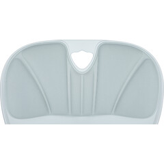 Ergonomická opěrka pro správné držení těla Curble Chair Wider, šedá