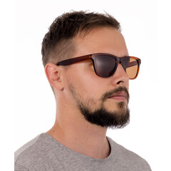 Polarizační brýle UNIZDRAV hnědé + pevné puzdro, sáček a testovací sada