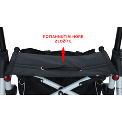 Pojízdné chodítko s nafukovacími koly MEGO