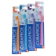 Dětský zubní kartáček CURAPROX Kids, 4 – 12 let