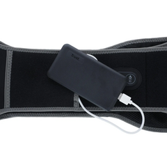 Vyhřívací USB pás na kříže a podbřiško 2v1 s powerbankou – grafénová technologie