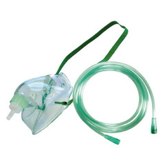 Kyslíková maska ​​ke koncentrátoru pro dospělé