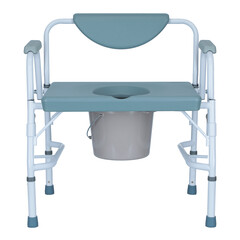 Toaletní křeslo nepojízdné s vyšší nosností do 290kg