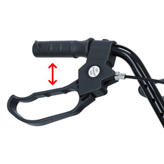 Odlehčené pojízdné chodítko UNIZDRAV, stříbrné