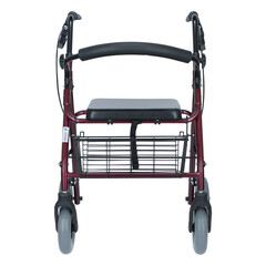 Odlehčené pojízdné chodítko UNIZDRAV, stříbrné