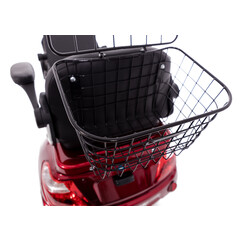 Elektrický tříkolový skútr CHAMPION DUO pro seniory a imobilní - výkonný 1000W motor