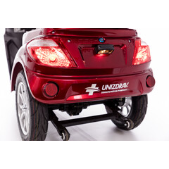 Elektrický tříkolový skútr CHAMPION DUO pro seniory a imobilní - výkonný 1000W motor