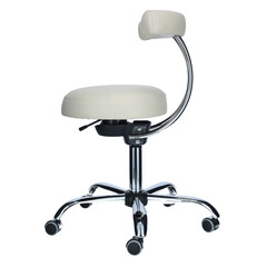 Ergonomická židle do ambulance, bílá